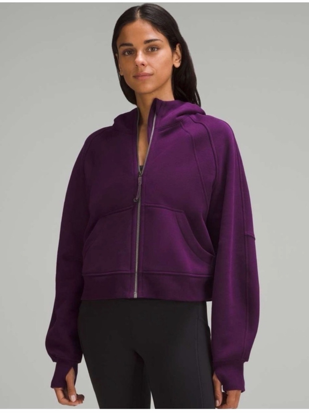 Lululemon full zip scuba